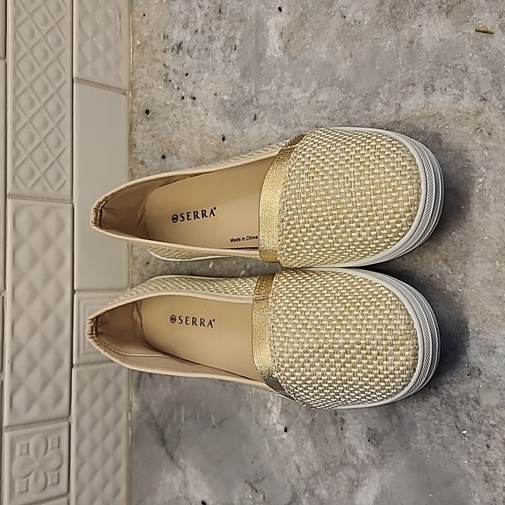 Serra Ladies Memory Foam A-Line Shoes